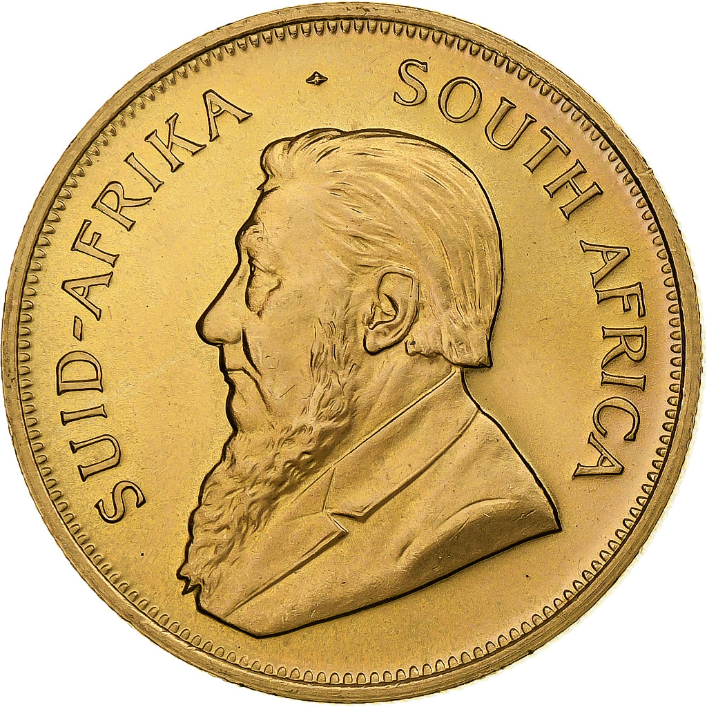 África do Sul, Krugerrand, 1983, Dourado, MS(63), KM:73