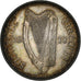 IRELAND REPUBLIC, 1/2 Crown, 1928, Silver, EF(40-45), KM:8