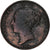 Groot Bretagne, Victoria, Penny, 1854, Koper, FR+, KM:739