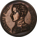 France, Henri V, Module 5 francs, 1830, Bronze, AU(50-53), Gadoury:649