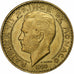 Mónaco, Rainier III, 10 Francs, 1950, Aluminio - bronce, MBC+, Gadoury:MC 139