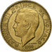 Monaco, Rainier III, 10 Francs, 1950, Alluminio-bronzo, BB+, Gadoury:MC 139