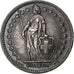 Switzerland, 2 Francs, 1944, Bern, Silver, AU(50-53), KM:21