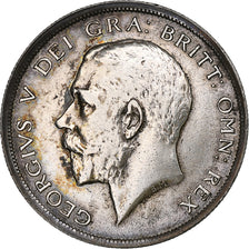 Great Britain, George V, 1/2 Crown, 1916, Silver, EF(40-45), KM:818.1
