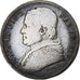 ITALIAN STATES, PAPAL STATES, Pius IX, 20 Baiocchi, 1860, Rome, Silver