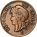 Chile, 2-1/2 Centavos, 1886, Cobre, VF(30-35), KM:150