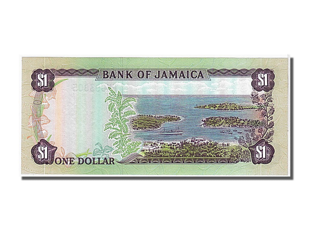 Jamaica, 1 Dollar, 1985, KM #68Aa, 1985-01-01, UNC(65-70), FV633805