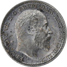 Great Britain, Edward VII, Penny, 1902, Silver, MS(65-70), KM:795