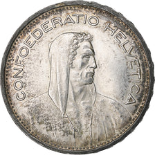 Schweiz, 5 Francs, 1953, Bern, Silber, VZ, KM:40