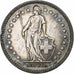 Switzerland, 2 Francs, 1920, Bern, Silver, AU(50-53), KM:21
