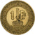 Monaco, Louis II, Franc, 1946, Poissy, Aluminum-Bronze, SS+, Gadoury:MC128