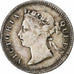 Hong Kong, Victoria, 5 Cents, 1897, Silver, EF(40-45), KM:5