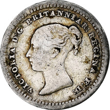Great Britain, Victoria, 1-1/2 Pence, 1843, Silver, VF(30-35), KM:728