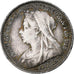 Great Britain, Victoria, 3 Pence, 1893, Silver, AU(50-53), KM:777