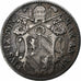 États italiens, PAPAL STATES, Pius IX, 5 Baiocchi, 1858, Rome, Argent, TTB