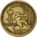 Monaco, Louis II, 50 Centimes, 1924, Poissy, Alluminio-bronzo, BB, KM:110