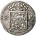 Niederlande, WEST FRIESLAND, Stuiver, 1676, Enkhuizen, Silber, SS, KM:71