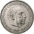 Spanje, Caudillo and regent, 5 Pesetas, 1950, Madrid, Nickel, PR, KM:778