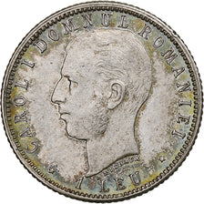 Romania, Carol I, Leu, 1906, Silver, AU(50-53), KM:34