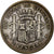 Espagne, Provisional Government, 2 Pesetas, 1870, Madrid, Argent, TB+, KM:654