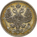 Russia, Nicholas II, 20 Kopeks, 1912, Saint Petersburg, Silver, AU(50-53)