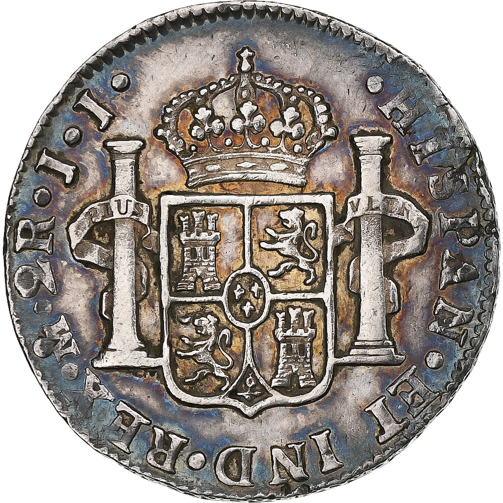 Mexico, Ferdinand VII, 2 Reales, 1815, Mexico City, Silver, AU(50-53), KM:93