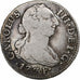 Spagna, Charles III, 2 Reales, 1774, Seville, Argento, MB+, KM:412.2