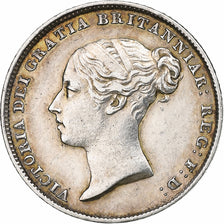 Great Britain, Victoria, 6 Pence, 1846, Silver, AU(50-53), KM:733.1