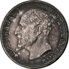 Bulgaria, Ferdinand I, Lev, 1913, Silver, AU(50-53), KM:31