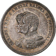 Portogallo, Carlos I, 200 Reis, 1898, Argento, SPL-, KM:537