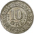 Dinamarca, Frederik VIII, 10 Öre, 1911, Copenhagen, Prata, AU(50-53), KM:807