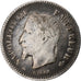 France, Napoléon III, 20 Centimes, 1867, Paris, Argent, TB+, Gadoury:309