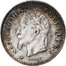 França, Napoleon III, 20 Centimes, 1867, Paris, Prata, EF(40-45), Gadoury:309