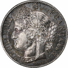 France, 50 Centimes, Cérès, 1894, Paris, Silver, AU(50-53), Gadoury:419a