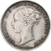 Gran Bretaña, Victoria, 3 Pence, 1881, Plata, MBC+, KM:730