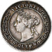 Ceylon, Victoria, 10 Cents, 1897, Silver, AU(50-53), KM:94