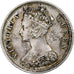 Hong Kong, Victoria, 10 Cents, 1888, Argent, TTB+, KM:6.3