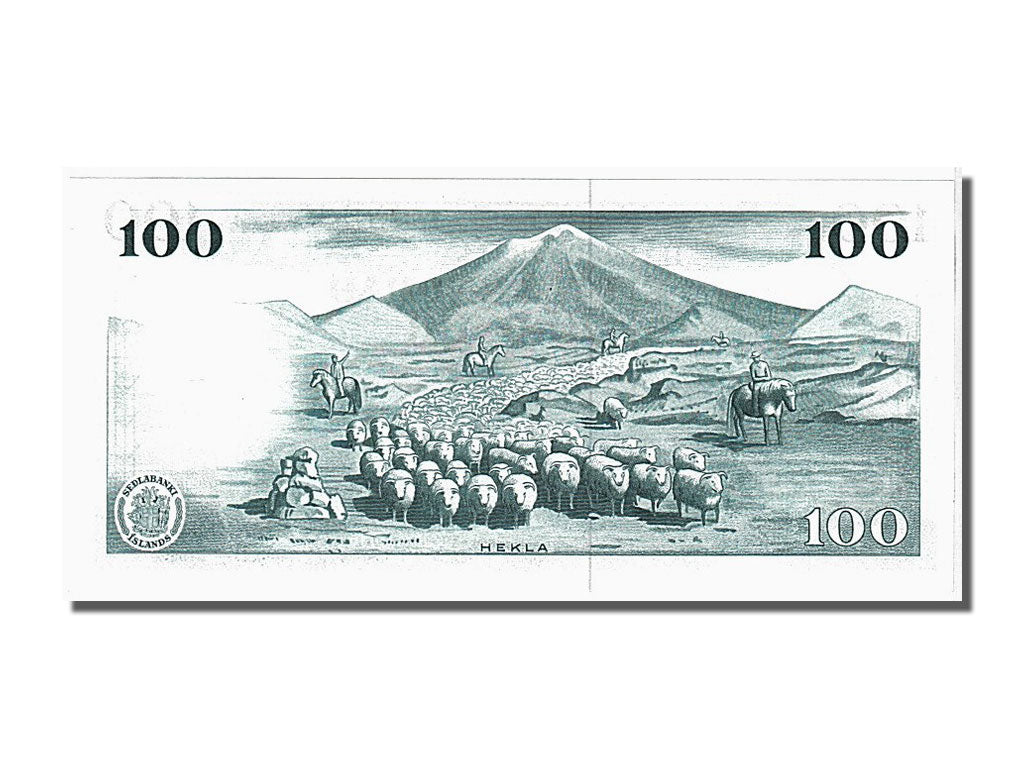 Banknote, Iceland, 100 Kronur, 1961, 1961-03-29, UNC(65-70)