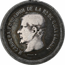 Guatemala, Real, 1867, Silver, VF(20-25), KM:141