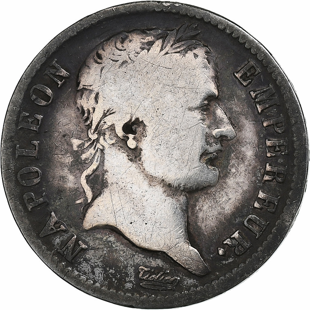 France, Franc, Napoléon I, 1808, Lille, Silver, VF(20-25), KM:682.14