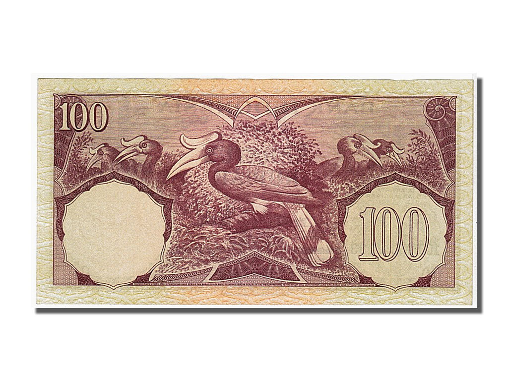 Indonesie, 100 Rupiah type 1959