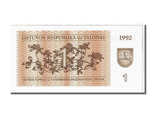 Geldschein, Lithuania, 1 (Talonas), 1992, UNZ