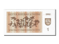 Banknot, Litwa, 1 (Talonas), 1992, UNC(65-70)
