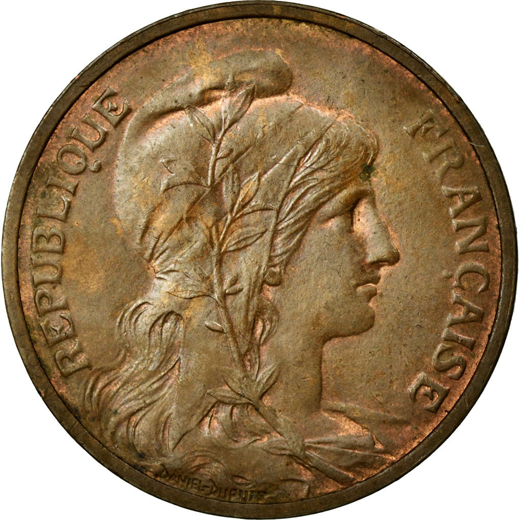 Coin, France, Dupuis, 5 Centimes, 1912, MS(60-62), Bronze, Gadoury:165
