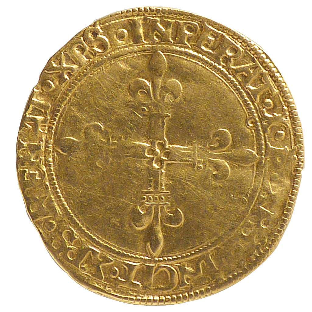 FRANCE, Ecu d'or, Romans, EF(40-45), Gold, Duplessy #782, 3.35