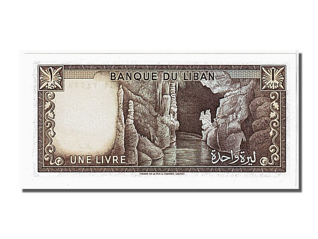 Geldschein, Lebanon, 1 Livre, 1978, UNZ