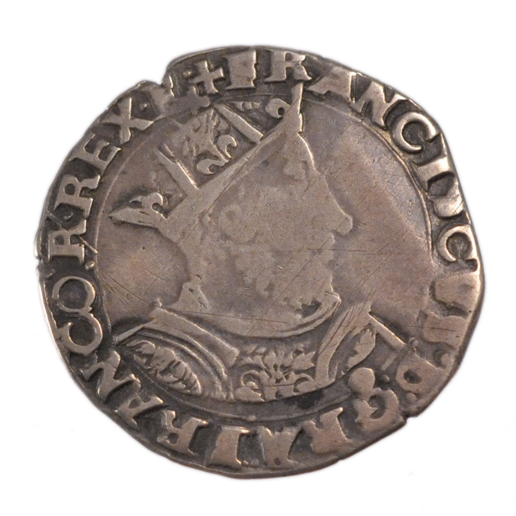 FRANCE, Demi Teston, Lyons, EF(40-45), Silver, Duplessy #905, 4.56
