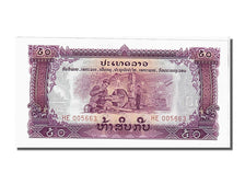 Lao, 50 Kip, 1975, KM #22b, UNC(65-70), HE005663