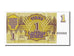 Lettonia, 1 Rublis, 1992, FDS