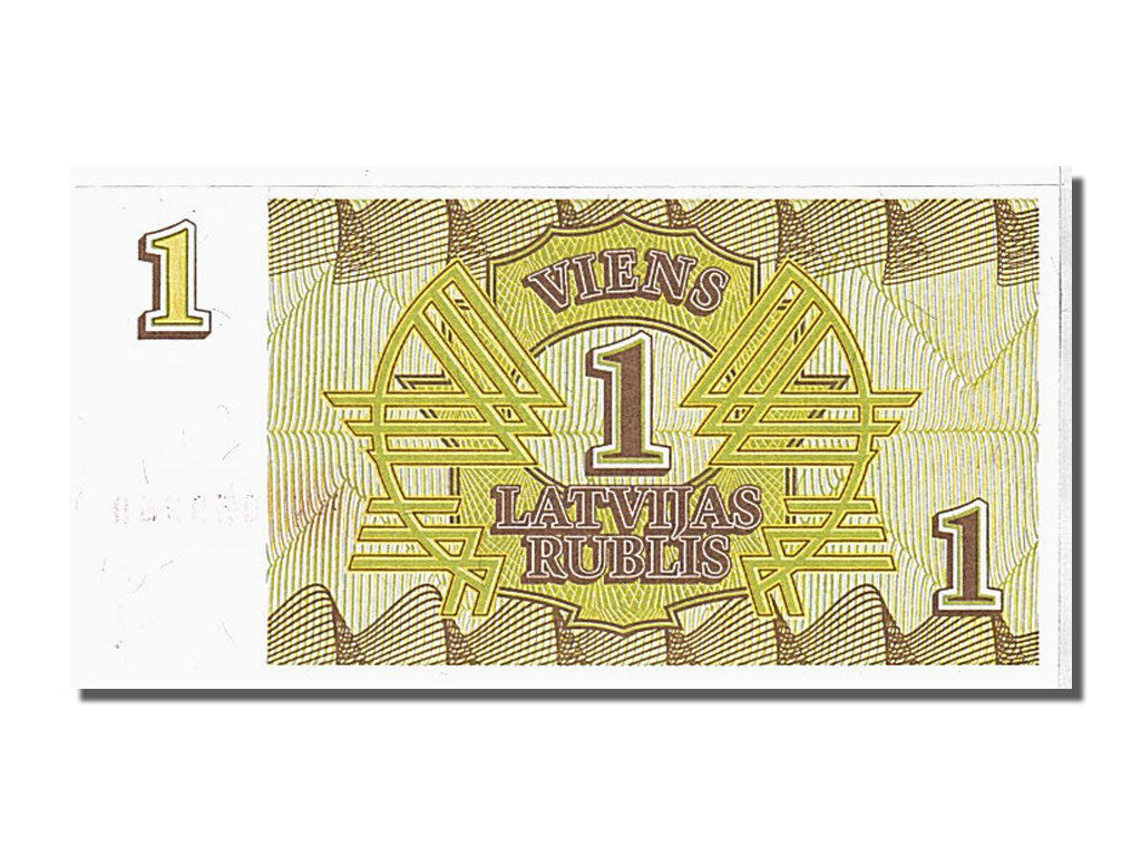 Lettonia, 1 Rublis, 1992, FDS